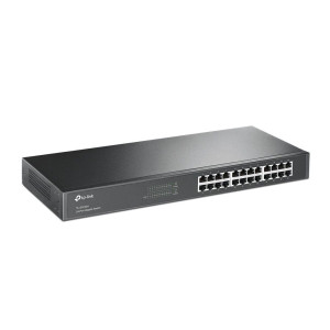 Коммутатор TP-LINK TL-SG1024 24-портовый неуправляемый гигабитный, установка в 19" стойку