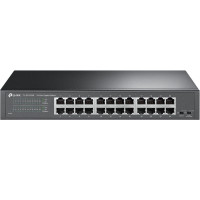 Коммутатор TP-LINK TL-SG1024D 24-портовый гигабитный настольный/стойкий неуправляемый Коммутатор TP-LINK TL-SG1024D 24-портовый гигабитный настольный/стойкий неуправляемый