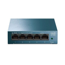 Коммутатор TP-Link LiteWave 5-портовый настольный неуправляемый Коммутатор TP-Link LiteWave 5-портовый настольный неуправляемый