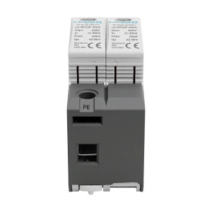 Ограничитель напряжения Leader LD-SPD2P-40KA-600V DC под DIN-рейку