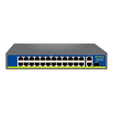 PoE-комутатор Hi-F2421GBL-C некерований 27-портовий з 24 портами PoE PoE-комутатор Hi-F2421GBL-C некерований 27-портовий з 24 портами PoE
