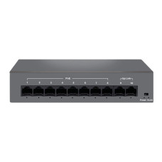PoE комутатор Hisource HF082-02 з 8 портами PoE PoE комутатор Hisource HF082-02 з 8 портами PoE