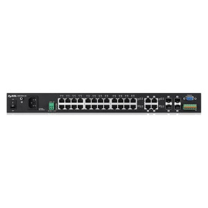 Коммутатор ZyXEL MGS3520-28-L2 гигабитный 28-портовый с функцией заряда АКБ