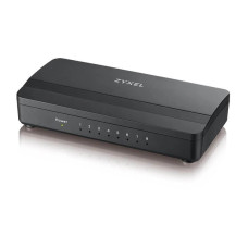 Коммутатор ZyXEL GS-108S v2 (GS-108SV2-EU0101F) на 8 портов в пластиковом корпусе Коммутатор ZyXEL GS-108S v2 (GS-108SV2-EU0101F) на 8 портов в пластиковом корпусе