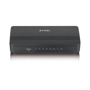 Коммутатор ZyXEL GS-108S v2 (GS-108SV2-EU0101F) на 8 портов в пластиковом корпусе