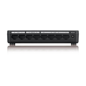 Коммутатор ZyXEL GS-108S v2 (GS-108SV2-EU0101F) на 8 портов в пластиковом корпусе