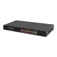 Комутатор мережевий GreenVision POE GV-022-D-16G+2PG+2SFP Комутатор мережевий GreenVision POE GV-022-D-16G+2PG+2SFP