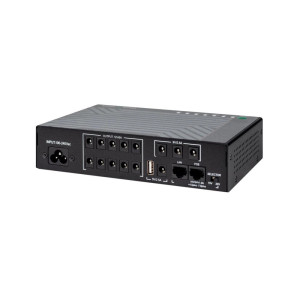 Джерело безперебійного живлення GreenVision GV-702-UPS-DC18-100W для Wi-Fi роутерів із вбудованим акумулятором