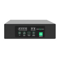 Джерело безперебійного живлення GreenVision GV-701-UPS-DC16-60W для Wi-Fi роутерів із вбудованим акумулятором Джерело безперебійного живлення GreenVision GV-701-UPS-DC16-60W для Wi-Fi роутерів із вбудованим акумулятором