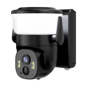 IP PTZ-відеокамера Light Vision VLC-6103WLS автономна з WiFi, прожектором та сонячною панеллю Black