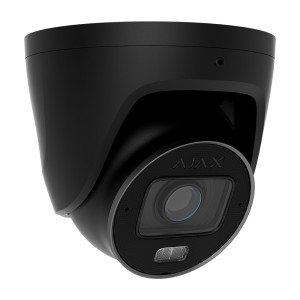IP-відеокамера 5Mp Ajax TurretCam HLVF (5 Mp) f=2.8-12mm, ІЧ+LED-підсвічування, з мікрофоном Black