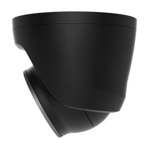 IP-відеокамера 5Mp Ajax TurretCam HLVF (5 Mp) f=2.8-12mm, ІЧ+LED-підсвічування, з мікрофоном Black