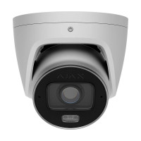 IP-видеокамера 5Mp Ajax TurretCam HLVF (5 Mp) f=2.8-12mm, ИК+LED-подсветка, с микрофоном White IP-видеокамера 5Mp Ajax TurretCam HLVF (5 Mp) f=2.8-12mm, ИК+LED-подсветка, с микрофоном White