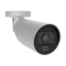 IP-видеокамера Ajax BulletCam HLVF (8 Mp), f=2.8-12mm, ИК+LED-подсветка, с микрофоном White