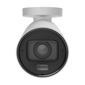 IP-видеокамера Ajax BulletCam HLVF (8 Mp), f=2.8-12mm, ИК+LED-подсветка, с микрофоном White