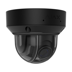 IP-відеокамера Ajax DomeCam HLVF (8 Mp), f=2.8-12mm, ІЧ+LED-підсвічування, з мікрофоном Black