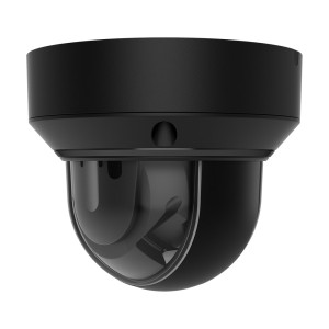 IP-відеокамера Ajax DomeCam HLVF (8 Mp), f=2.8-12mm, ІЧ+LED-підсвічування, з мікрофоном Black