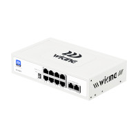 PoE-коммутатор Wiking WK-PS210 V2 10-портовый, неуправляемый, 8x100Mbps PoE, 2x100Mbps Uplink, 76W PoE-коммутатор Wiking WK-PS210 V2 10-портовый, неуправляемый, 8x100Mbps PoE, 2x100Mbps Uplink, 76W