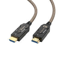 Кабель оптический Dtech DT-HF8050BK армированный HDMI 2.1 50m