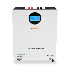Акумуляторна батарея Sako SK-51.2V600Ah Li-Sun series LiFePO4 600А/год 51.2В 30720Вт/год Акумуляторна батарея Sako SK-51.2V600Ah Li-Sun series LiFePO4 600А/год 51.2В 30720Вт/год