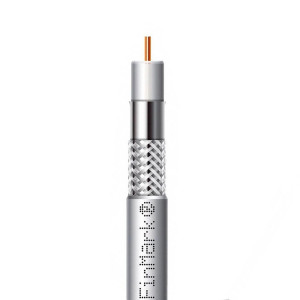 Абонентский коаксиальный кабель FinMark F5967BVcu (белый, 305 м)