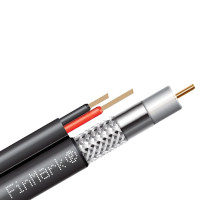 Абонентский коаксиальный кабель FinMark F5967BVcu 2x0.75 POWER с токопроводящими проводниками (черный, 305 м) Абонентский коаксиальный кабель FinMark F5967BVcu 2x0.75 POWER с токопроводящими проводниками (черный, 305 м)
