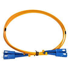 Оптичний патч-корд Ewind EW-FBLS82-10 (LC-SC) 1м LSZH 2.0mm