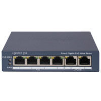 Коммутатор Hikvision DS-3E1506P-EI/MPoE 6 портов управляемый Коммутатор Hikvision DS-3E1506P-EI/MPoE 6 портов управляемый