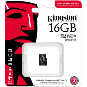 Карта пам'яті Kingston Canvas Go! MicroSDXC 128GB UHS-I/U3 Class 10 Plus R200/W200MB/s + SD-адаптер (SDCG4/128GB)