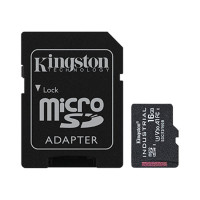 Карта пам'яті Kingston Industrial + SD-adapter MicroSDHC 16GB UHS-I/U3 Class 10 (SDCIT2/16GB) Карта пам'яті Kingston Industrial + SD-adapter MicroSDHC 16GB UHS-I/U3 Class 10 (SDCIT2/16GB)