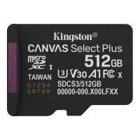Карта памяти Kingston Canvas Select Plus MicroSDXC 512GB UHS-I Class 10 R150MB/s (SDCS3/512GBSP)