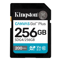 Карта пам'яті Kingston Canvas Go! Plus SDXC 256GB UHS-I/U3 Class 10 R200/W160MB/s (SDG4/256GB) Карта пам'яті Kingston Canvas Go! Plus SDXC 256GB UHS-I/U3 Class 10 R200/W160MB/s (SDG4/256GB)