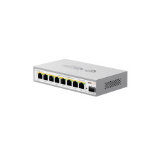 PoE-коммутатор 9-портовый управляемый Wi-Tek WI-PCES509GF 2.5G 130W, 8x2.5Gbps PoE+, 1x10G SFP+, Cloud, ONVIF