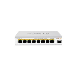 PoE-комутатор 9-портовий керований Wi-Tek WI-PCES509GF 2.5G 130W, 8x2.5Gbps PoE+, 1x10G SFP+, Cloud, ONVIF