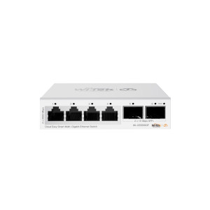 Комутатор Wi-Tek WI-CES506GF 6-портовий керований 2.5G 4x2.5Gbps, 2x10G SFP+, Cloud, ONVIF