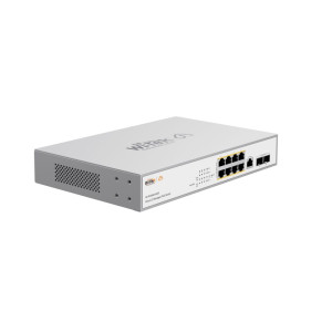 PoE-коммутатор Wi-Tek WI-PCMS310GF 10-портовый управляемый L2+ гигабитный V2, 8x1000Mbps PoE+, 2x1000M SFP