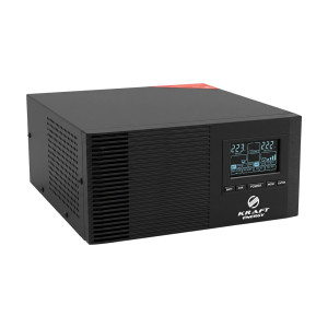 Інвертор Kraft KRF-AVR1500VA/1.2КW-24V з правильною синусоїдою під зовнішній акумулятор