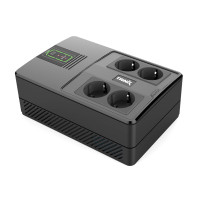 Джерело безперебійного живлення Trinix TRX-500VA/350W(LED) LiFePO4 Mini Cube UPS з вбудованою акумуляторною батареєю