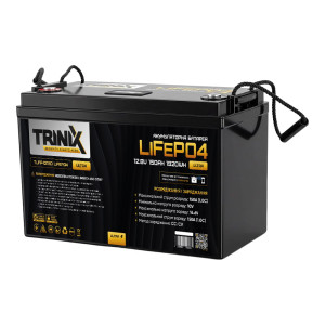 Аккумуляторная батарея Trinix TLFP-12150 Ultra LiFePO4 12.8В 150А/час с Bluetooth