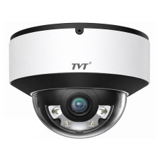 IP-видеокамера TVT TD-9561E4B-A(D/PE/AW2) 6Mp f=2.8mm, ИК+LED-подсветка, с микрофоном White