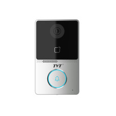 IP-відеопанель TVT TE-VD1201S1-CEPW WiFi 2.4G/5G 2Mp з детекцією облич та зчитувачем Mifare/DESFire/EM-Marine