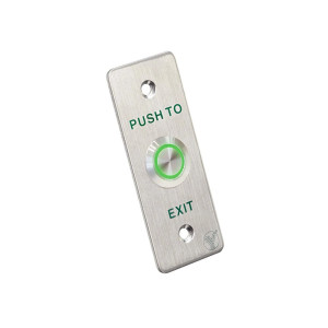 Кнопка выхода Yli Electronic YWP-880A(LED) водонепроницаемая с LED-подсветкой