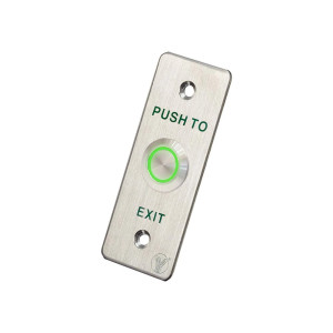 Кнопка выхода Yli Electronic YWP-880A(LED) водонепроницаемая с LED-подсветкой