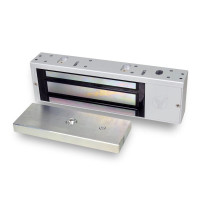 Электромагнитный замок YLI Electronic YM-750NT(LED) с датчиком состояния двери для системы контроля доступа Электромагнитный замок YLI Electronic YM-750NT(LED) с датчиком состояния двери для системы контроля доступа