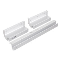 Куток Yli Electronic MBK-180NDGZ монтажний для двостулкових скляних дверей