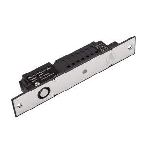Ригельний замок Yli Electronic YB-100N(LED)-5P врізний з LED індикацією, таймером для системи контролю доступу