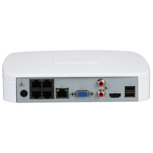 Видеорегистратор Dahua DHI-NVR2104-P-4KS3 4PoE 1HDD Lite
