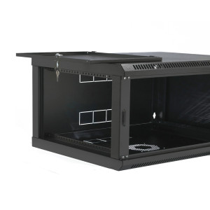Шафа серверна настінна CMS UA-MGSW1L44B 19" 4U 600x400x284мм чорна Шафа серверна настінна CMS UA-MGSW1L44B 19" 4U 600x400x284мм чорна