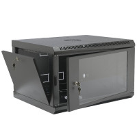 Шафа серверна настінна CMS UA-MGSW1L64B 19" 6U 600x400x373мм чорна Шафа серверна настінна CMS UA-MGSW1L64B 19" 6U 600x400x373мм чорна