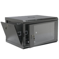 Шафа серверна настінна CMS UA-MGSW1L64B 19" 6U 600x400x373мм чорна Шафа серверна настінна CMS UA-MGSW1L64B 19" 6U 600x400x373мм чорна